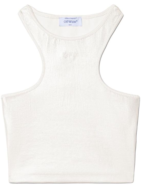 25SS 오프화이트 반팔 티셔츠 OWAD086S25 JER0017201 Silver - OFF WHITE