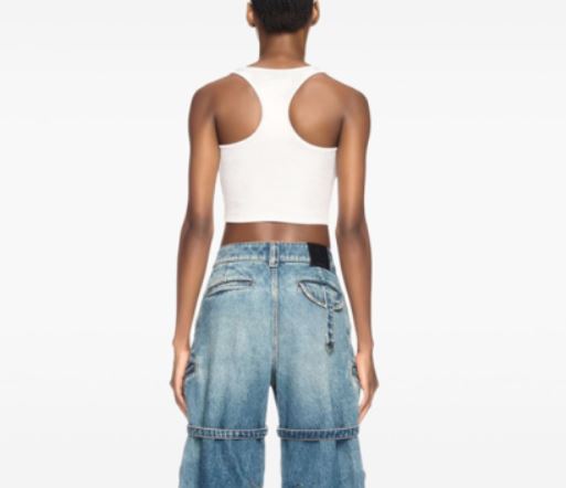 25SS 오프화이트 반팔 티셔츠 OWAD086S25 JER0017201 Silver - OFF WHITE