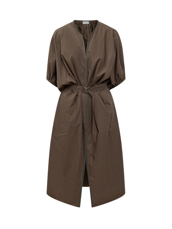 25SS 브루넬로 쿠치넬리 원피스 M0H93AHB81 C8705 CHOCOLATE