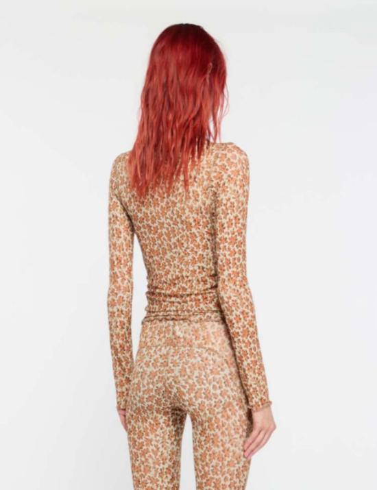  노올스 긴팔 티셔츠 Knwls Halcyon Top Scorched Flower - KNWLS