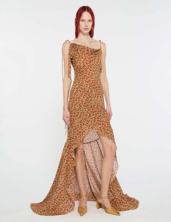  노올스 원피스 Knwls 알드라 드레스 스코치드 플라워