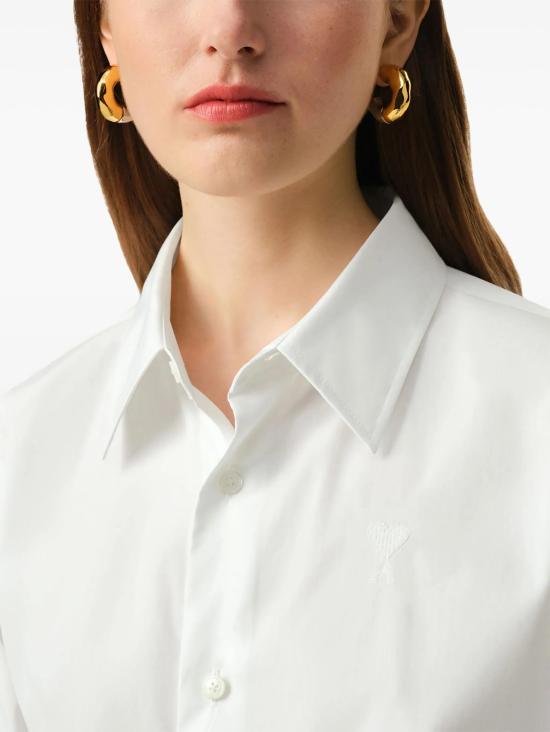 25SS 아미 셔츠 FSH061CO0097 100 BIANCO - AMI