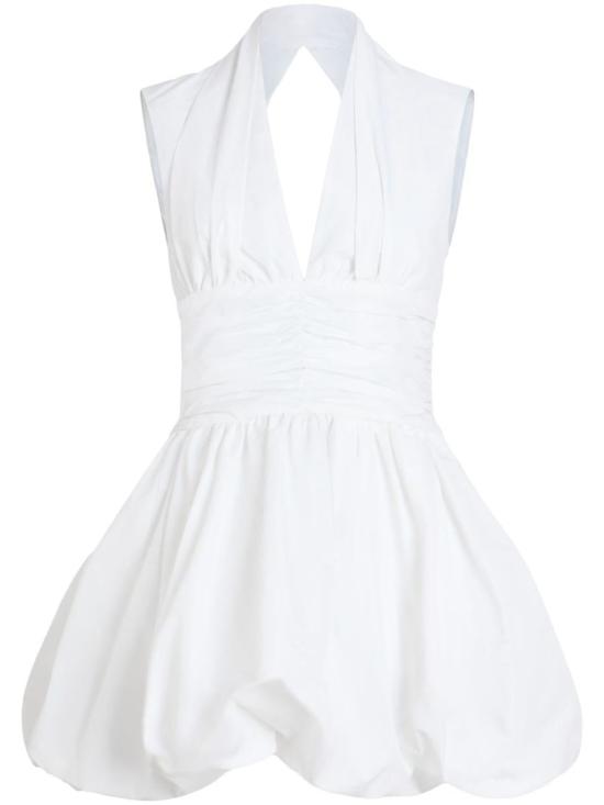 25SS 파투 숏 원피스 DR176 0011 001W WHITE