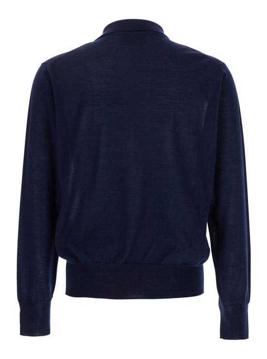 25SS 아미 폴로 티셔츠 HPL366KN00664011 Blu - AMI