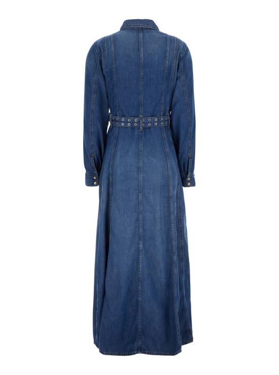 25SS 가니 롱 원피스 J1611567 Blu - GANNI