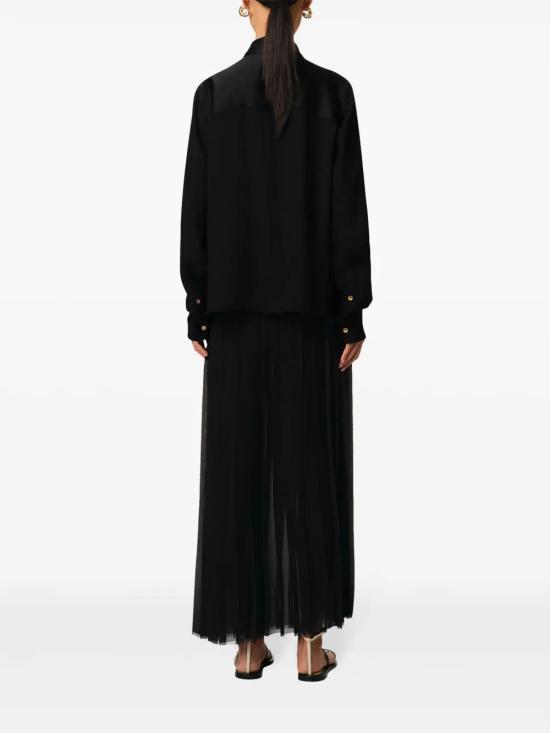  아미 셔츠 E25FSH020AC0014 black - AMI