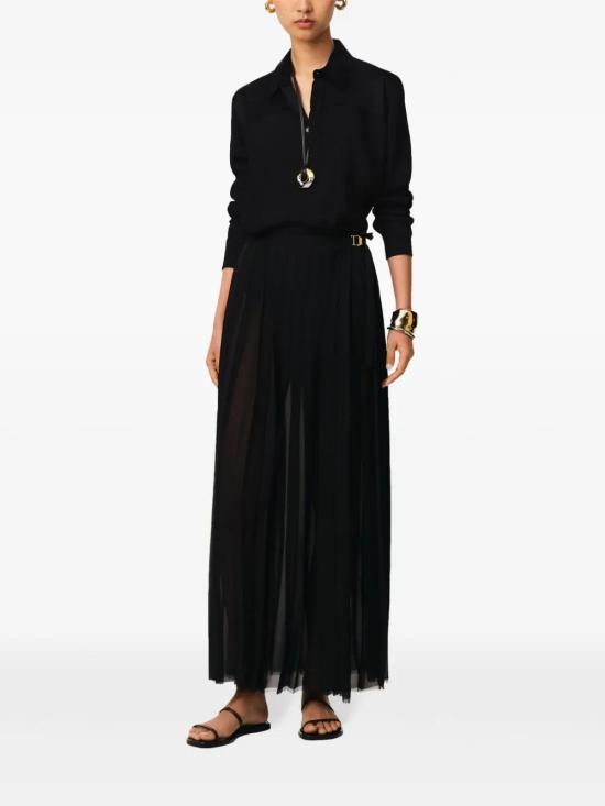  아미 셔츠 E25FSH020AC0014 black - AMI