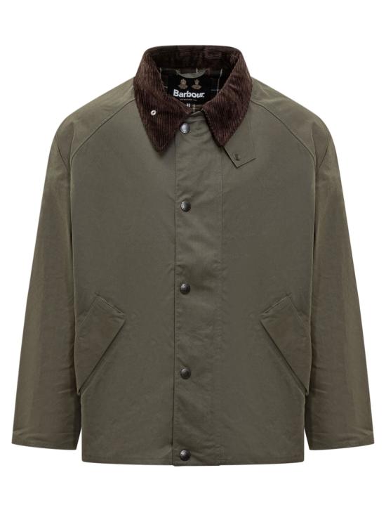  바버 Transporter 트랜스포터 캐주얼 논왁스 자켓 MCA0931SG71 SAGE DOM