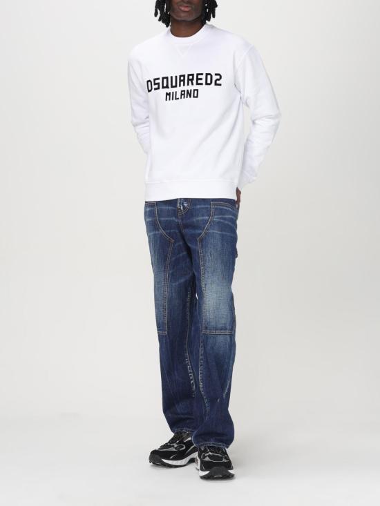 25SS 디스퀘어드2 긴팔 티셔츠 S74GU0869D25015961 WHITE DOM - DSQUARED2