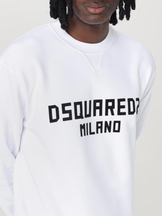 25SS 디스퀘어드2 긴팔 티셔츠 S74GU0869D25015961 WHITE DOM - DSQUARED2