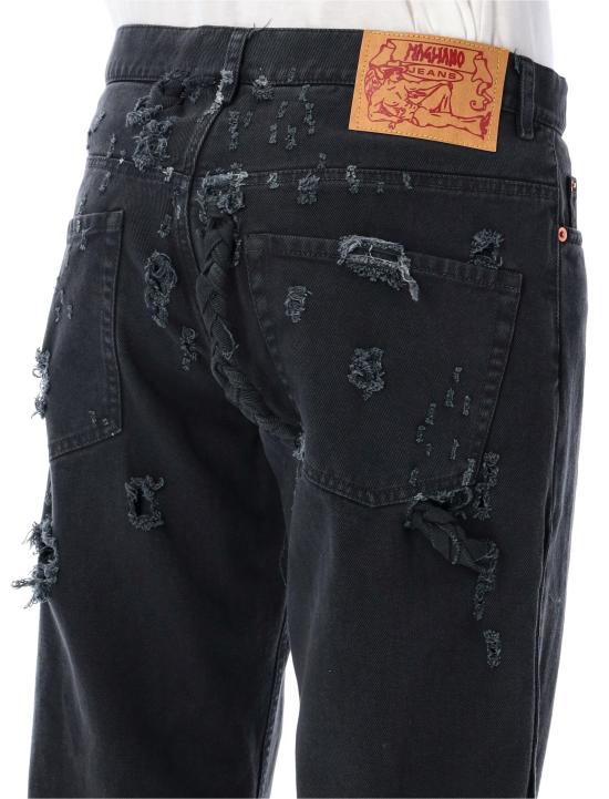 25SS 마리아노 데님 팬츠 T68020833LU33 77 BLACK - MAGLIANO