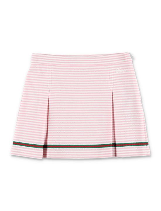 25SS [키즈] 구찌 스커트 812433XJGZ2 9025 WHITE PINK