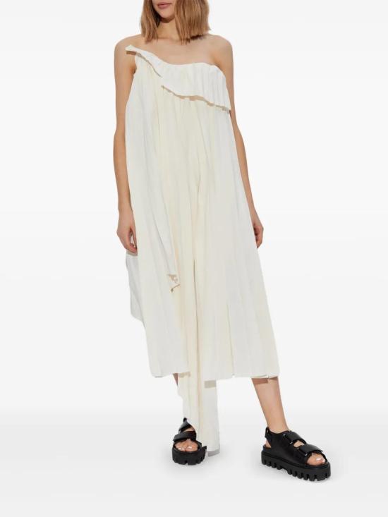  알렉산더 맥퀸 숏 원피스 819110QEAF2 ecru - ALEXANDER MCQUEEN