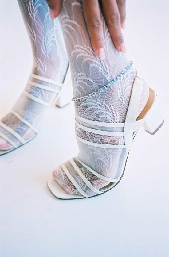  저스틴 클렌퀏 바디 주얼리 저스틴 클렌켓 가이아 앵클릿 브라스 - JUSTINE CLENQUET