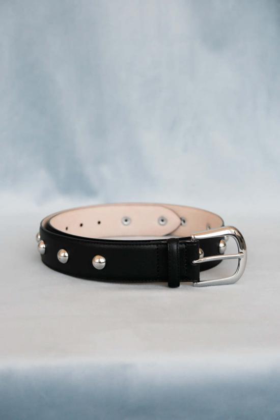  비로우더레귤러 벨트 레귤러 벨트 B Low The Belt 케네디 모토  블랙/실버 - B LOW THE BELT