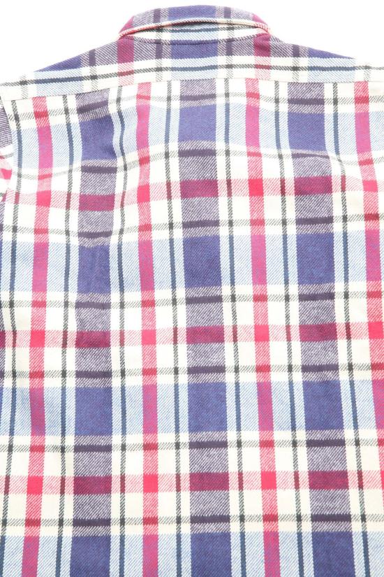  웨어하우스 긴팔 셔츠 앤코. Lot. 3104 플란넬  D 2 블루 - WAREHOUSE