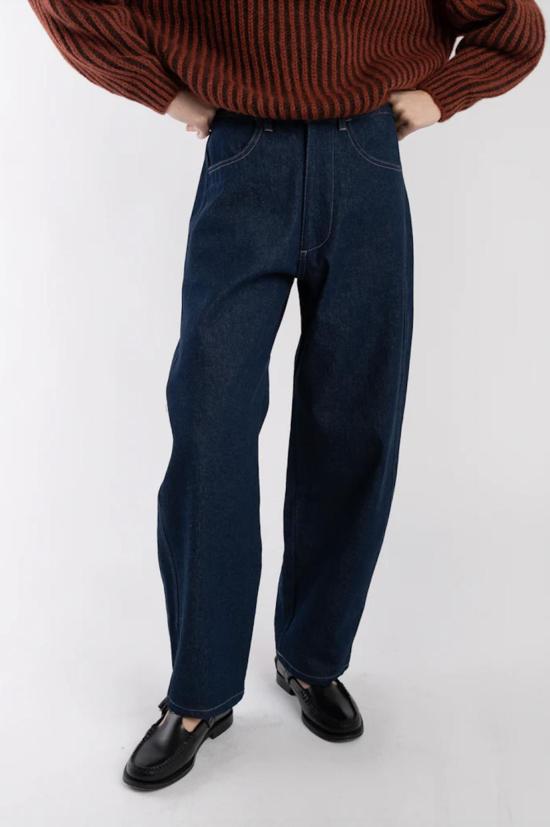  미셀라 그렉 데님 팬츠 미카엘라 그렉 패널 진 다크 인디고 - MICAELA GREG