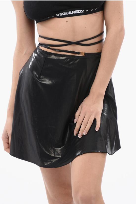  베르사체 스커트 1013331 1A09504 2B130 Black