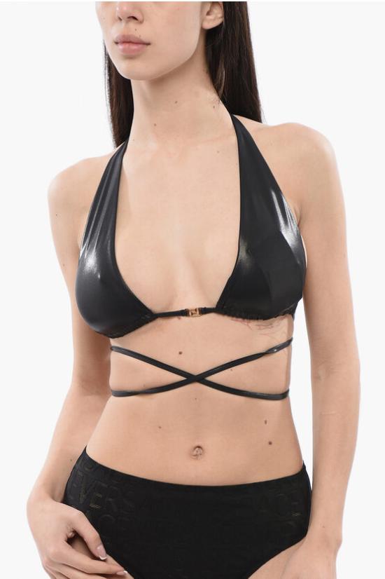  베르사체 비키니 수영복 1013327 1A09504 2B130 Black