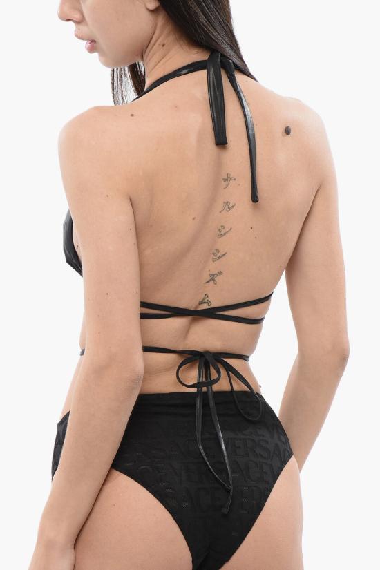  베르사체 비키니 수영복 1013327 1A09504 2B130 Black - VERSACE