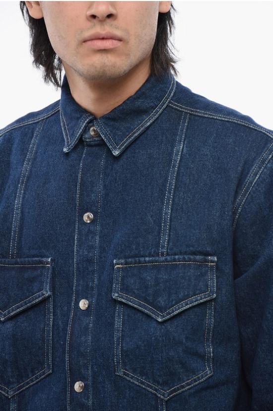  나누슈카 데님 자켓 NM22FWTP01657 0 ECO INDIGO Blue - NANUSHKA