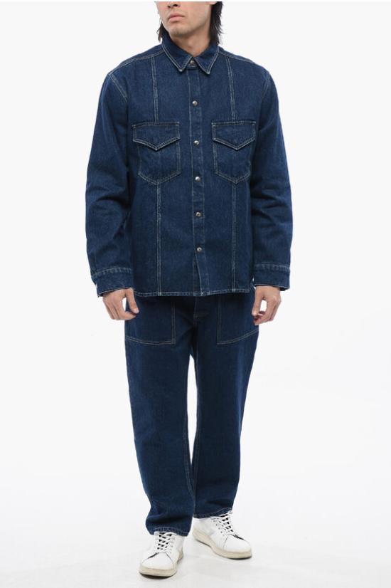  나누슈카 데님 자켓 NM22FWTP01657 0 ECO INDIGO Blue - NANUSHKA