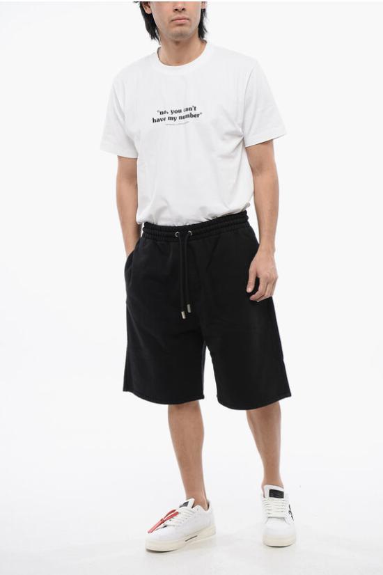  오프화이트 숏팬츠 OMCI013S24FLE0021001 - OFF WHITE