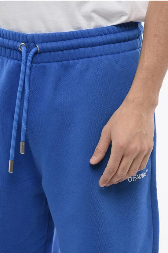  오프화이트 숏팬츠 OMCI013S24FLE0014601 - OFF WHITE