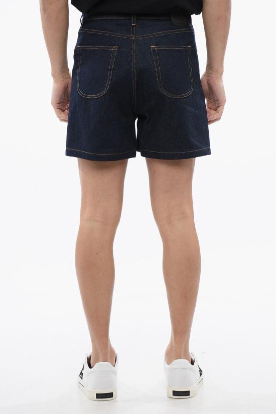  오프화이트 숏팬츠 OMYC022S24DEN0024522 Blue - OFF WHITE