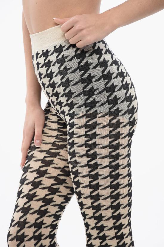  버버리 양말 8079835 A1189 CALICO BLACK Black White - BURBERRY