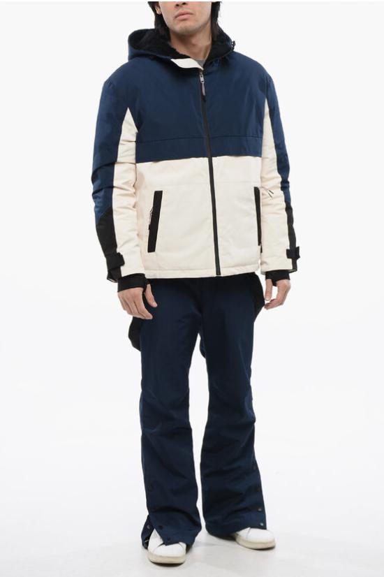  이브살로몬 자켓 24WIV00772T22X 0 B3017 Bianco Blu Nero - YVES SALOMON