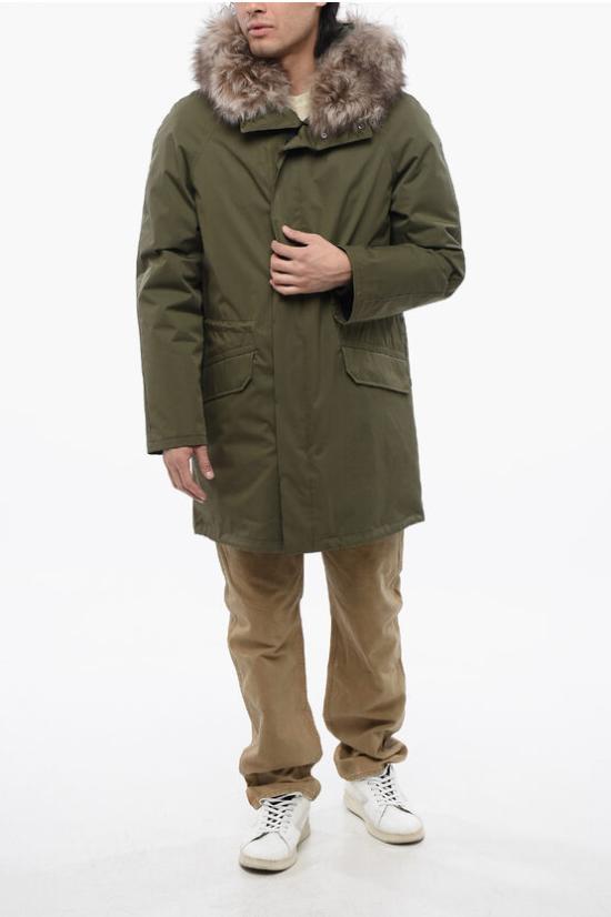  이브살로몬 패딩 24WHM00890T12G 0 A8045 Green - YVES SALOMON