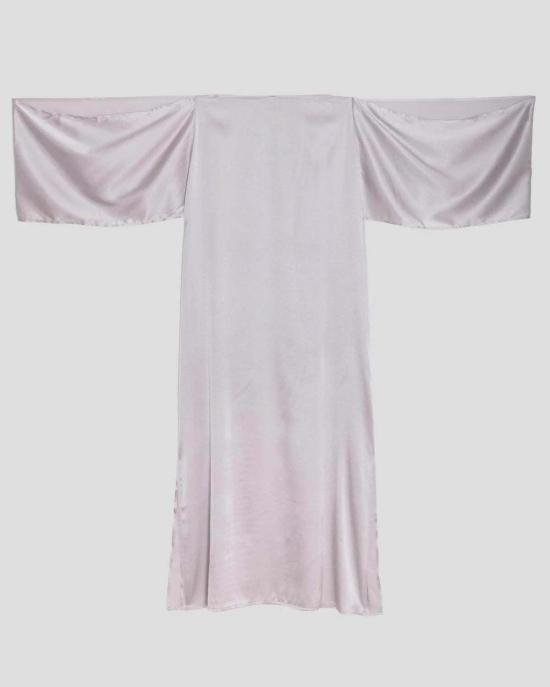  베이스레인지 미디 원피스 베이스렌지 시티 드레스 블루 실버 - BASERANGE