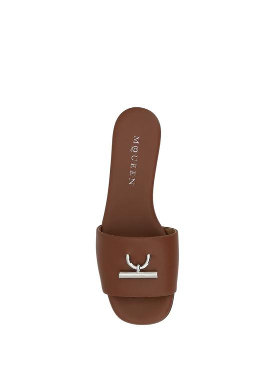 25SS 알렉산더 맥퀸 뮬/슬리퍼 817471WIACT 2111 BROWN - ALEXANDER MCQUEEN