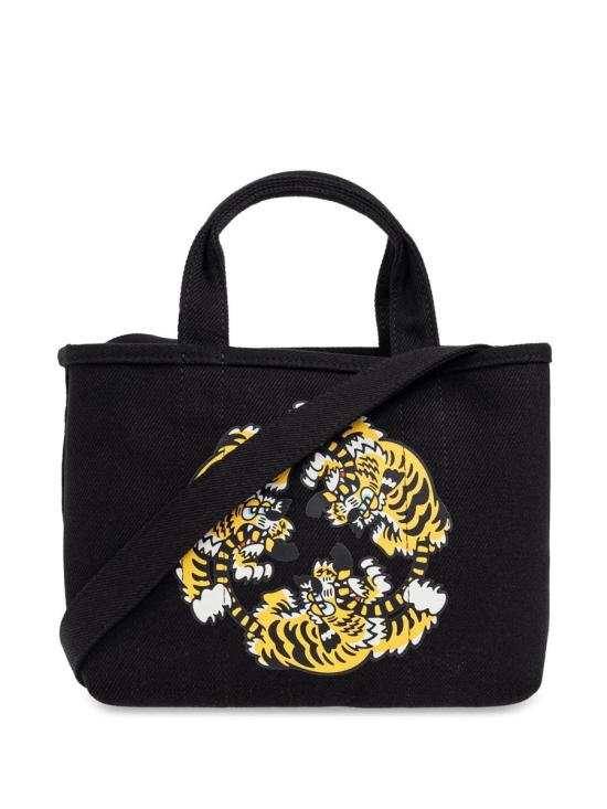 25SS 겐조 토트백 FF58SA910F37 57018 99 BLACK Black