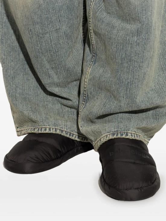 25SS 발렌시아가 알래스카 슬라이드  814170 W11R0 1000 Black - BALENCIAGA