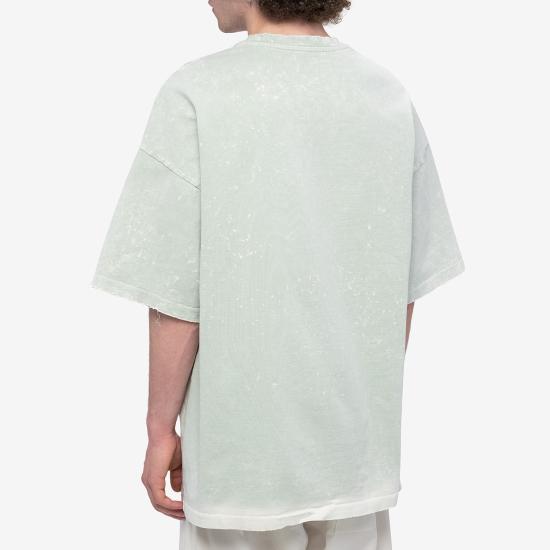  오에이엠씨 반팔 티셔츠 OAMM241PRTS002GR MIST DOM - OAMC