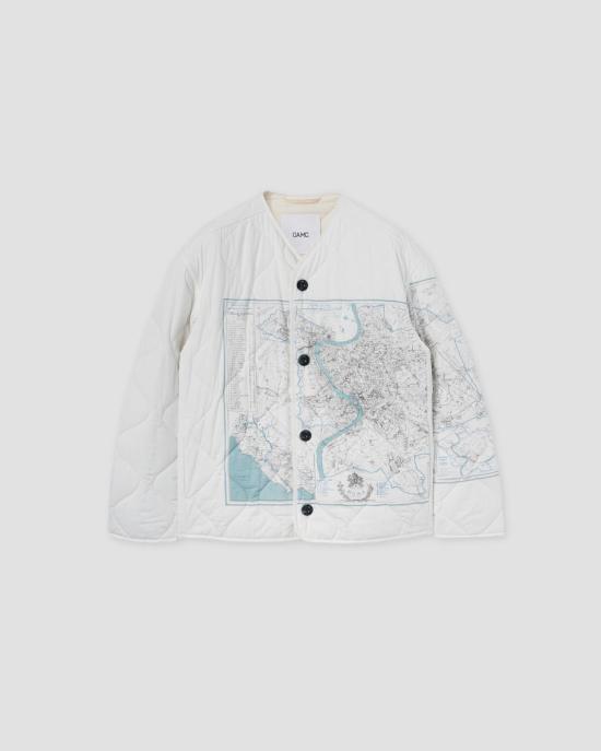  오에이엠씨 자켓 OAMM241PRPF005OW OFF WHITE DOM
