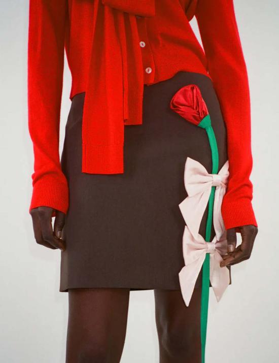  샌디리앙 숏 스커트 SDYW241MRSK027BR BROWN DOM - SANDY LIANG