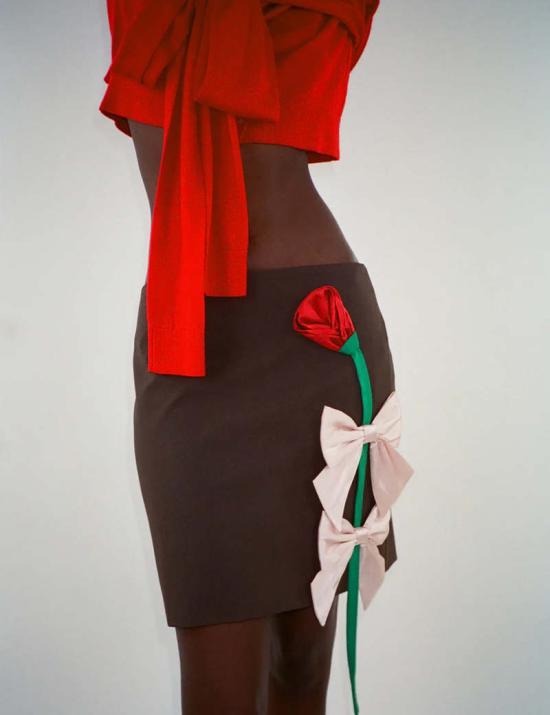  샌디리앙 숏 스커트 SDYW241MRSK027BR BROWN DOM - SANDY LIANG