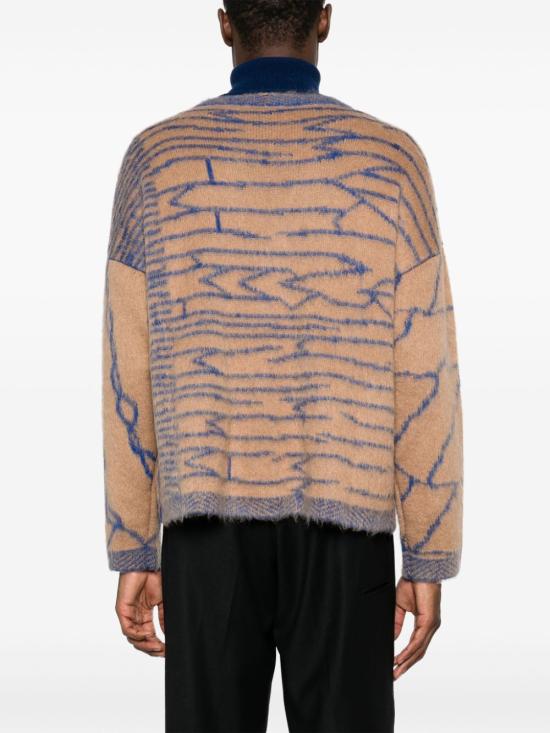  다닐로 파우라 가디건 PAUU3FRCD015BE CAMEL ROYAL DOM - DANILO PAURA