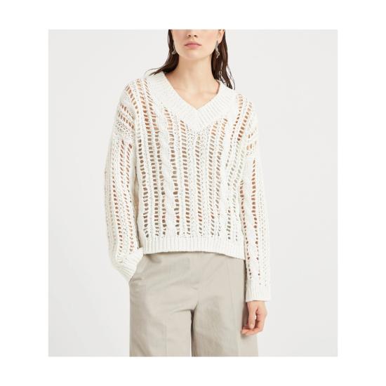 25SS 브루넬로 쿠치넬리 자켓 M3Y351812 C2723 WHITE - BRUNELLO CUCINELLI