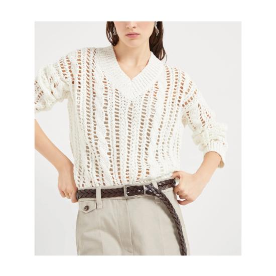 25SS 브루넬로 쿠치넬리 자켓 M3Y351812 C2723 WHITE - BRUNELLO CUCINELLI