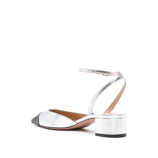 25SS 아쿠아주라 힐/펌프스 FRLMIDP0 NLN 126 SILVE SILVER BLACK - AQUAZZURA