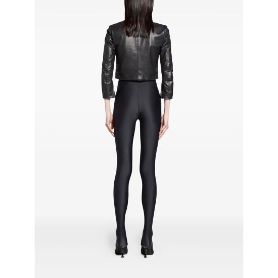  발렌시아가 가죽 자켓 775707 TOS08 1000 BLACK - BALENCIAGA