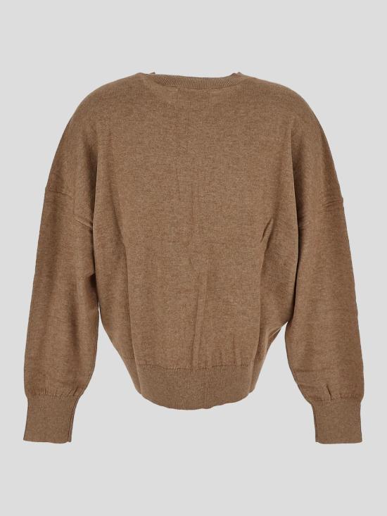 25SS 이자벨마랑에뚜왈 긴팔 티셔츠 PU0053FA A1X05E50CM Brown - ISABEL MARANT ETOILE
