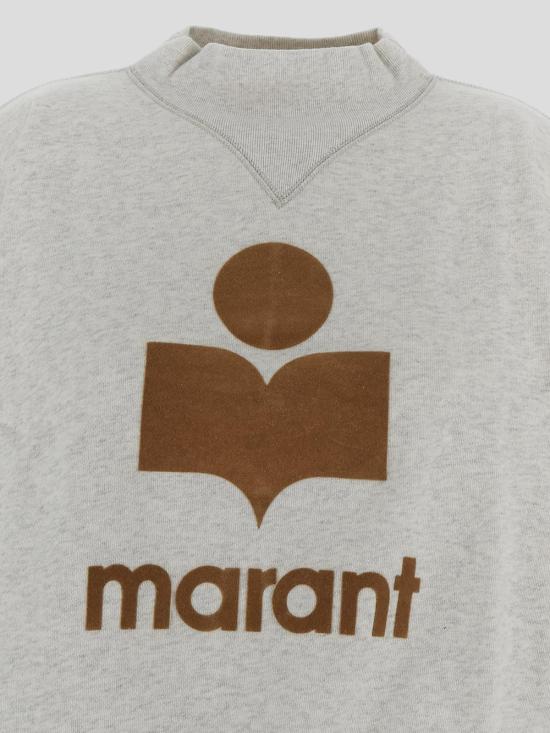 25SS 이자벨마랑에뚜왈 긴팔 티셔츠 SW0003FA A1M07EECCA Ecru Camel - ISABEL MARANT ETOILE