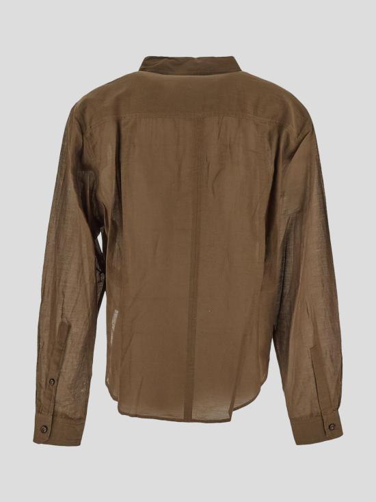 25SS 이자벨마랑에뚜왈 셔츠 CH0131FD B3J04E67KI Khaki - ISABEL MARANT ETOILE