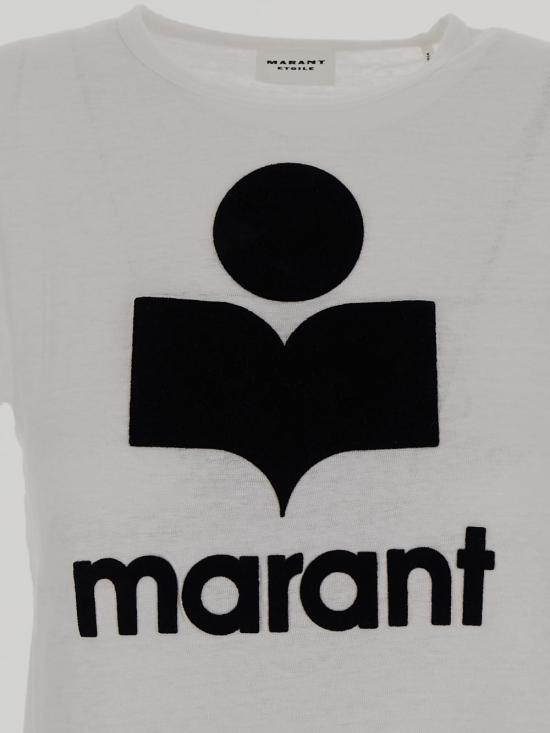 25SS 이자벨마랑에뚜왈 반팔 티셔츠 TS0004FA A1N09E20WH White - ISABEL MARANT ETOILE