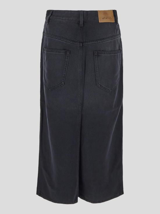 25SS 이자벨마랑 의류 24PJU0045FB B1H07I02FK Faded black - ISABEL MARANT